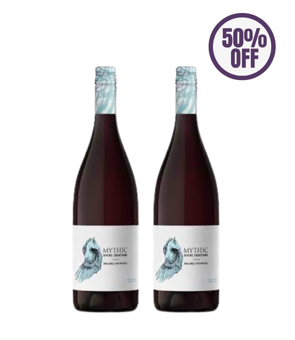 PROMO MYTHIC D. C. MALBEC NOUVEAU 50% OFF