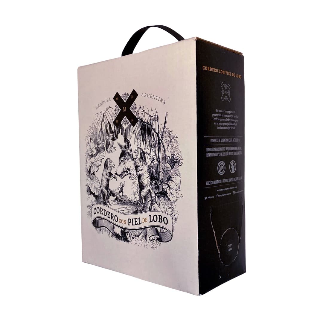 CORDERO CON PIEL DE LOBO CABERNET BIB X 3 L