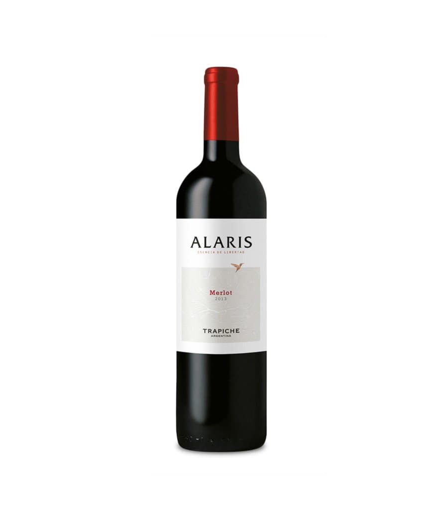 Vino Tinto Merlot 750 Cc Alaris