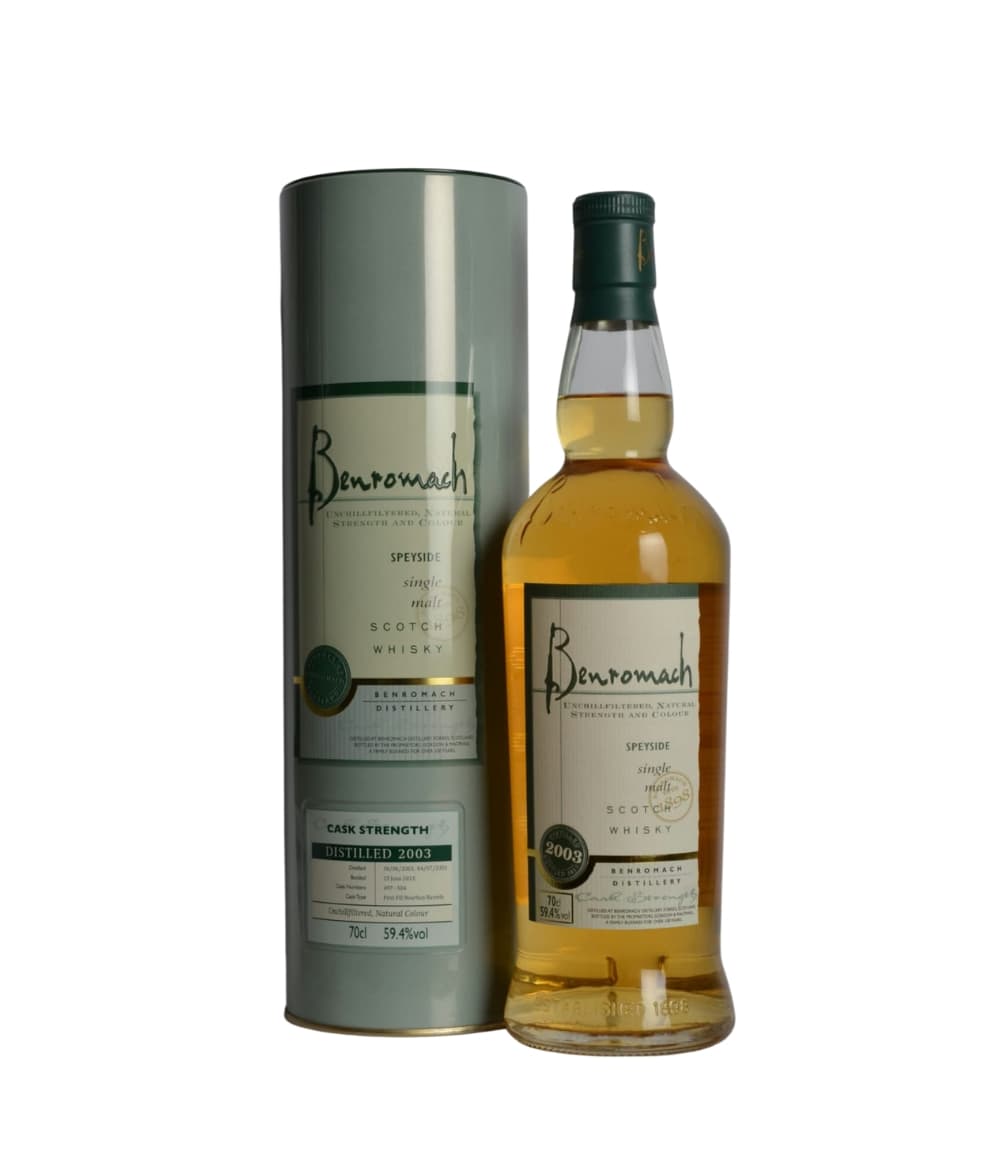 W. BENROMACH 2003 ESTUCHE 700 CC