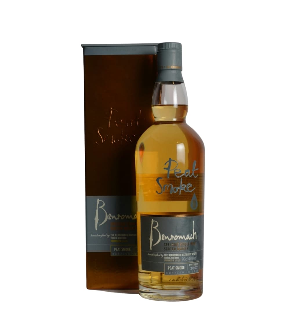 W. BENROMACH PEAT SMOKE ESTUCHE 700 CC