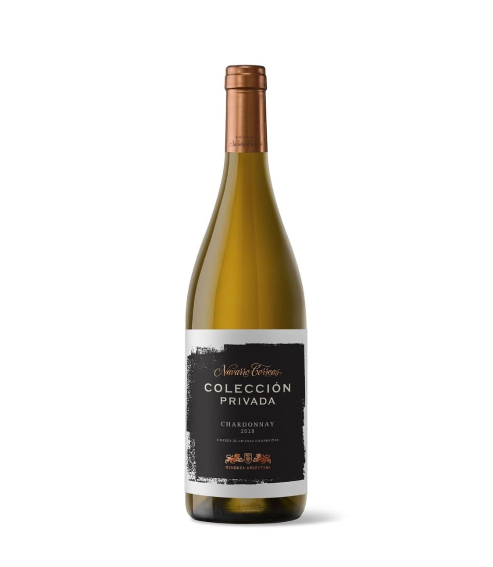 Vino Navarro Correas Chardonnay Coleccion Privada Botella 750 Cc