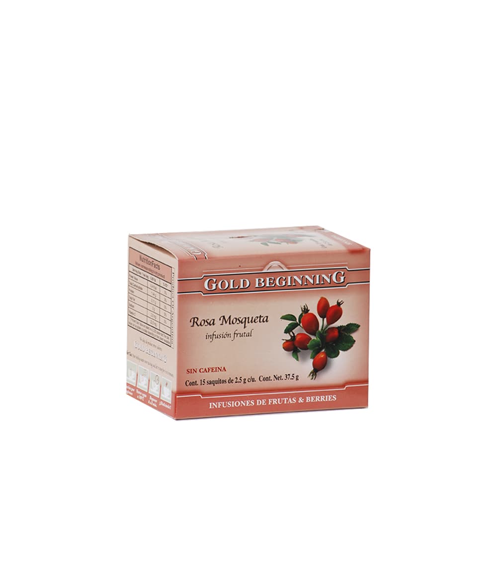 TE GOLD BEGINNING ROSA MOSQUETA X 15 SAQ