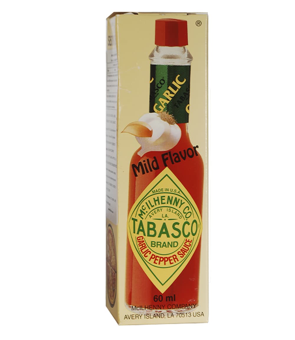 S. TABASCO GARLIC X60ML.