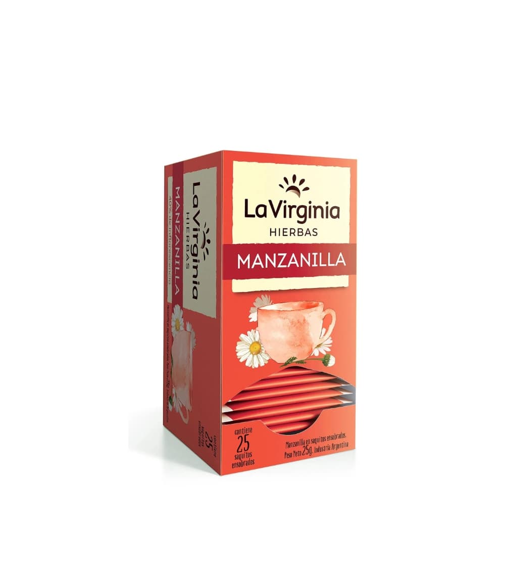 TE LA VIRGINIA MANZANILLA X 25
