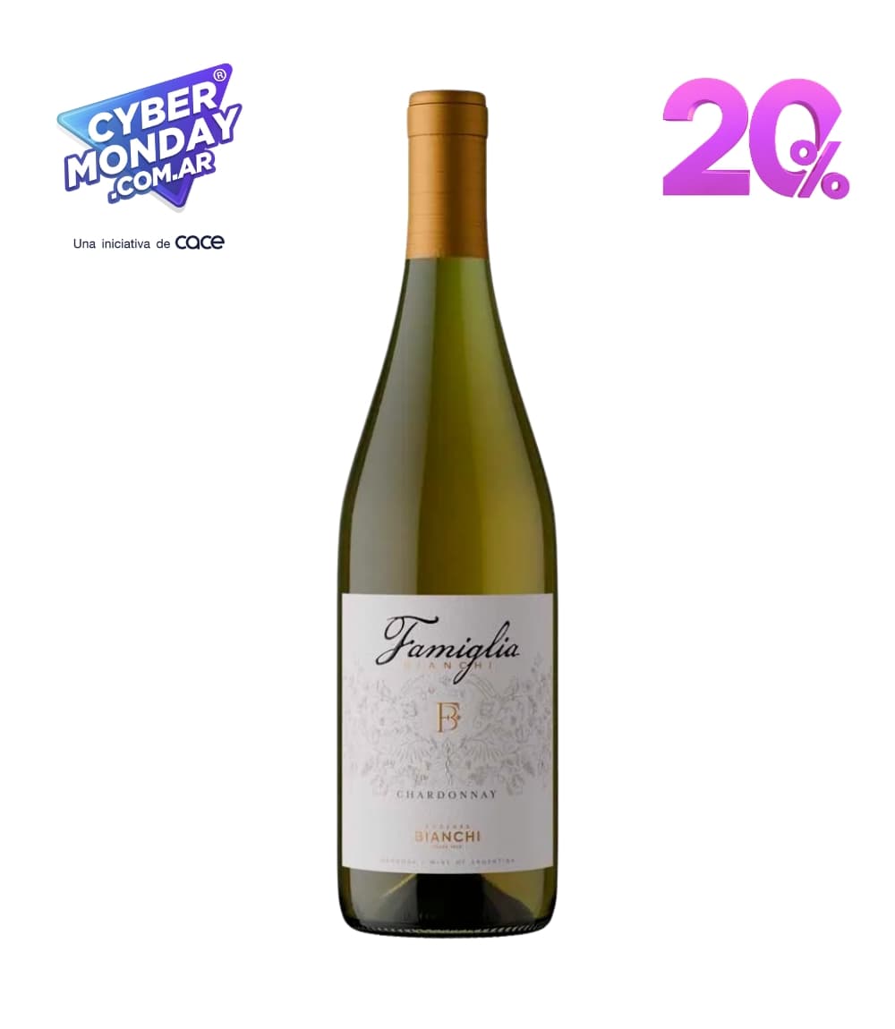 PROMO FAMIGLIA BIANCHI CHARDONNAY CYBERMONDAY 20% OFF