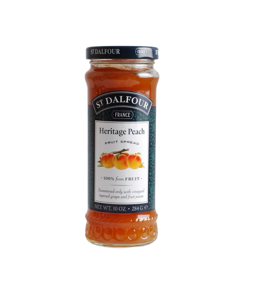 ST. DALFOUR MERMELADA DURAZNO X 284 GRS