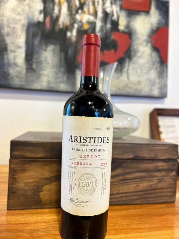 Arístides Estiba de Familia Merlot