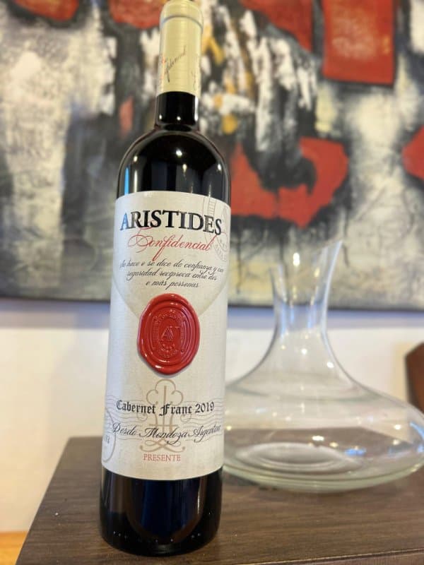 Arístides Confidencial Cabernet Franc