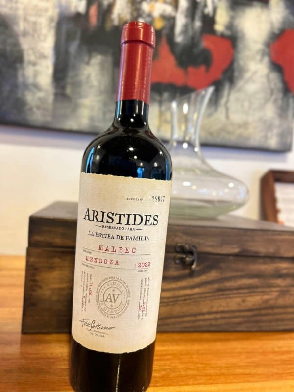 Arístides Estiba de Familia Malbec