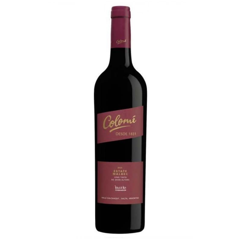 Vino Tinto Malbec 750 Cc Colome