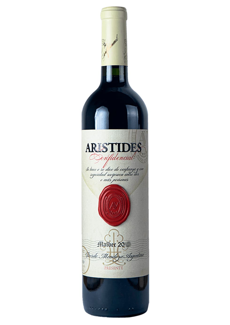 Vino Aristides Confidencial Malbec