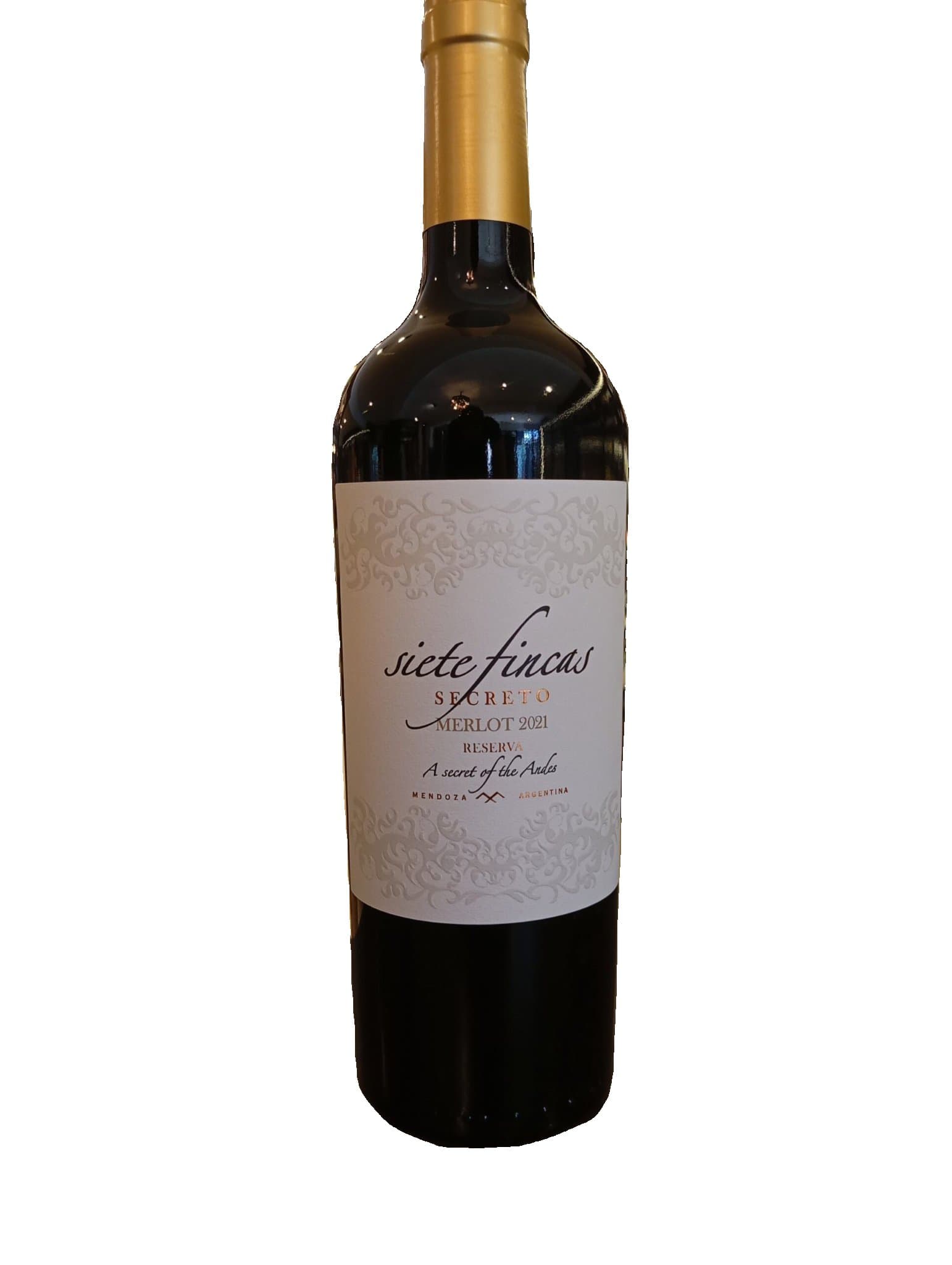 Vino Siete Fincas Secreto Merlot 750ml
