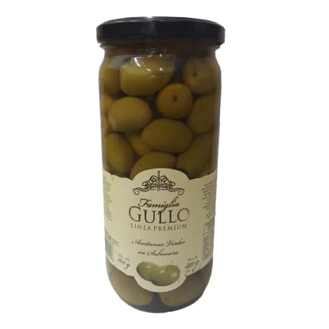 Aceitunas Verdes Premium Familia Gullo