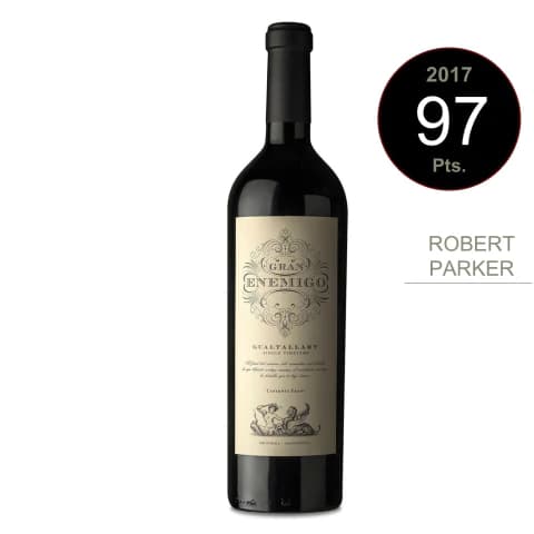 El Gran Enemigo Gualtallary Single Vineyard Cabernet Franc 2017 (97 Pts Robert Parker)