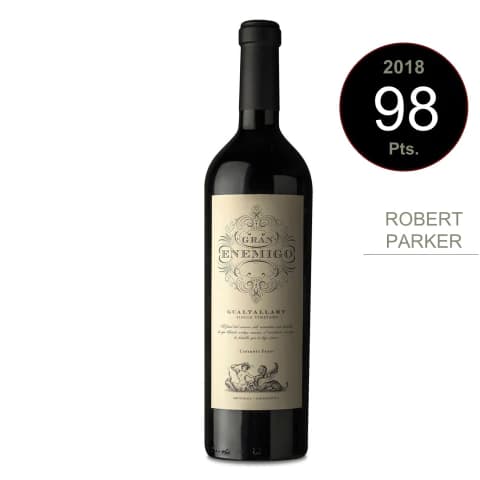 El Gran Enemigo Gualtallary Single Vineyard Cabernet Franc 2018 (98 Pts Robert Parker)