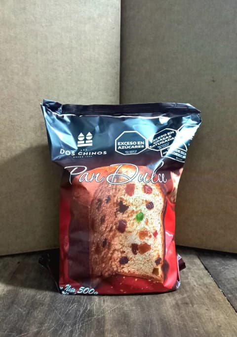 Pan Dulce Los Dos Chinos Pouch 500 gramos