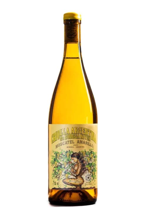 Vino Criolla Argentina Moscatel Amarillo 750 Ml