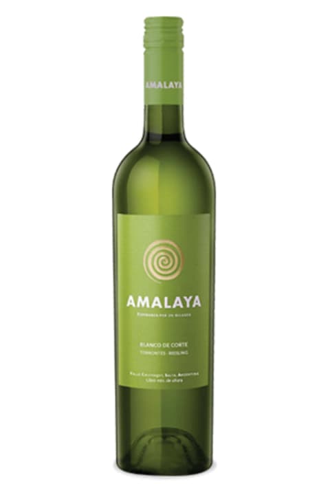 Vino Blanco Torrontés y Riesling 750 Cc Amalaya