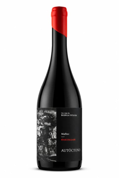 Vino Autoctono Malbec Gualtallary 750 Ml Año 2019 Vistalba