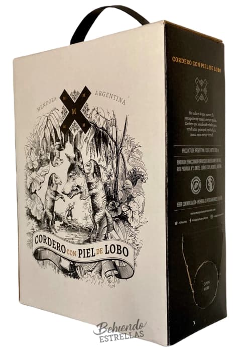 Cordero con Piel de Lobo Malbec Bag In Box (3 l)