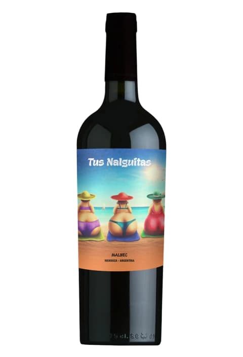 Vino Tus Nalguitas Malbec 750 Ml