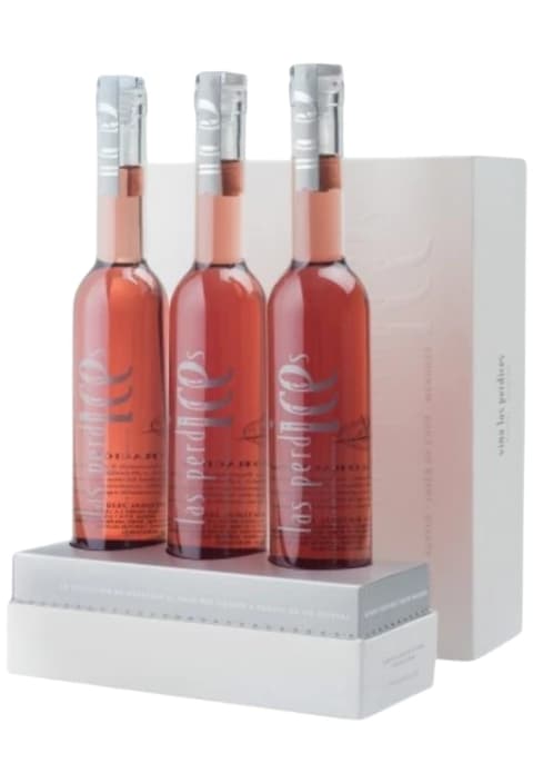 Estuche Vino Las Perdices Ice Malbec Rose X3 Botellas 375 Ml