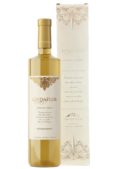 Vino Lindaflor Tardio 500 Ml En Estuche Año 2021