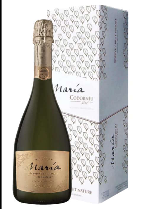 Estuche Maria Codorniu Brut Nature Metodo Tradicional 750 Ml