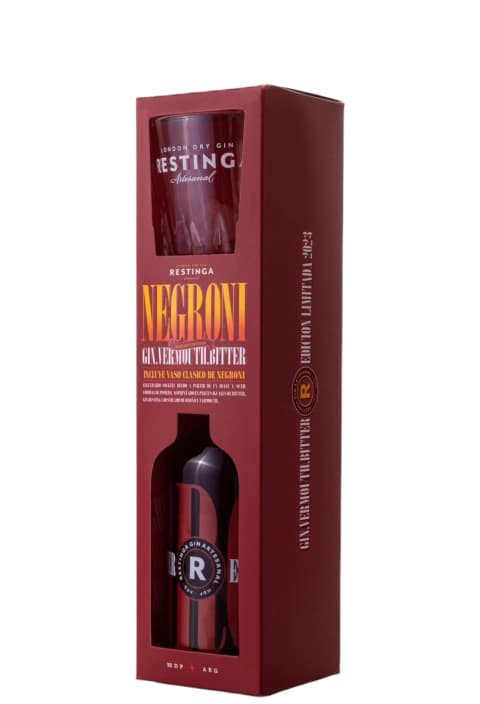 Estuche Restinga Negroni 375 Cc + Vaso