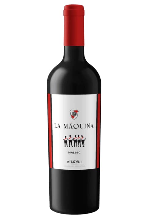 Vino River Plate La Máquina Malbec Bodegas Bianchi 750 Ml