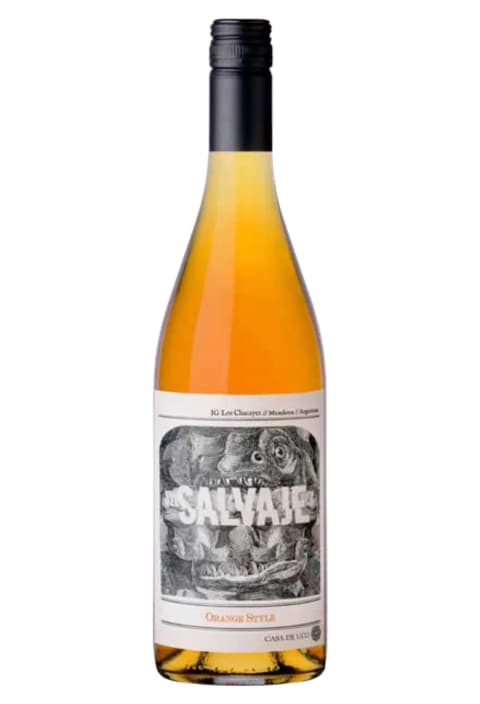 Vino El Salvaje Naranjo Orange Style 750 Ml