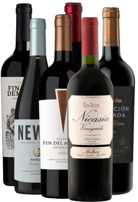 Caja Seleccion Para Todos Los Dias X6 Vinos Tintos Con 30% OFF