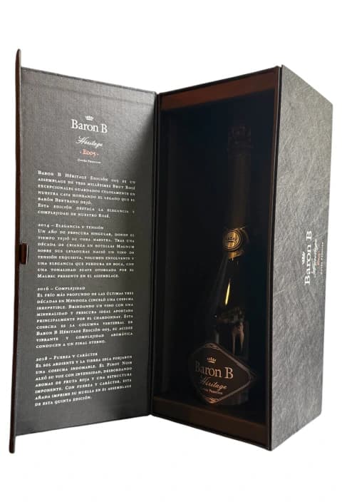 Estuche Espumante Baron B Heritage Edicion 005 750 Ml