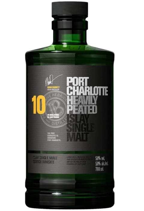 Whisky Single Malt Bruichladdich Port Charlotte 700 Ml sin estuche