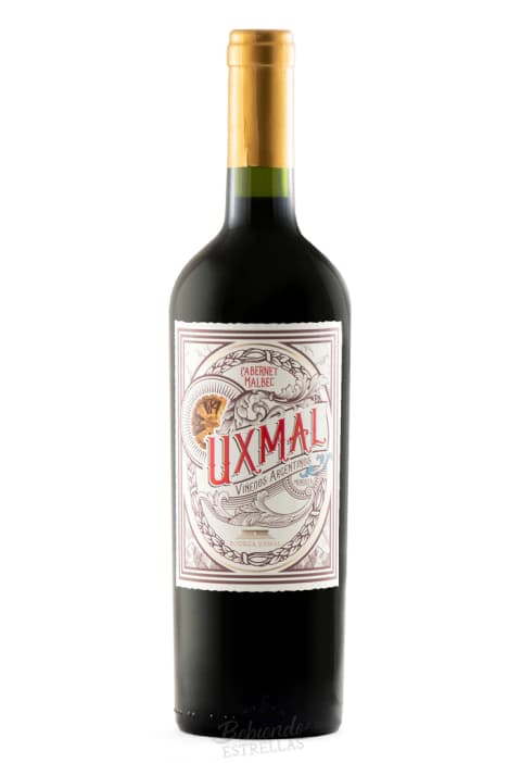 Vino tinto Cabernet Malbec Uxmal 750 ml