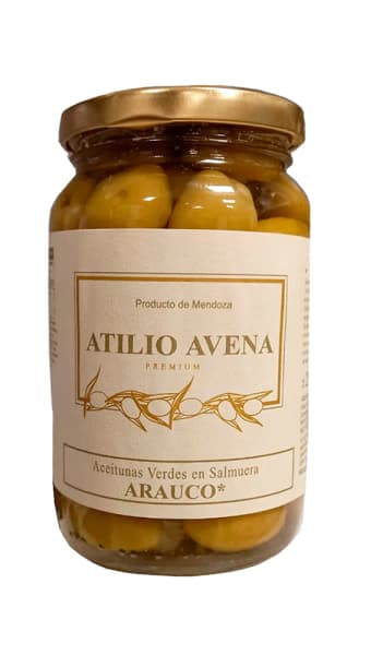 Atilio Avena Aceitunas Verdes En Salmuera X 330gs.