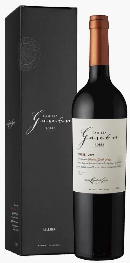 Familia Gascón Roble Estuche x 1 bot. Malbec x 750 c.c.