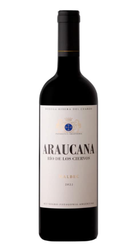 Ribera del Cuarzo Araucana Río de los Ciervos Malbec 2022