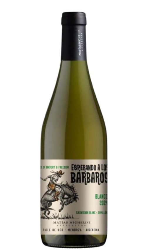 Matías Michelini Esperando A Los Bárbaros Blanco 2024