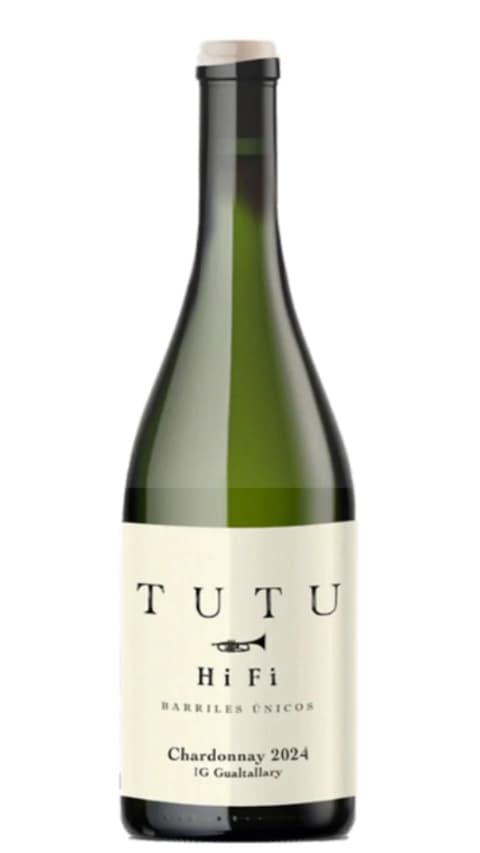 Tutu Wines Hi Fi Barriles Únicos Chardonnay 2024