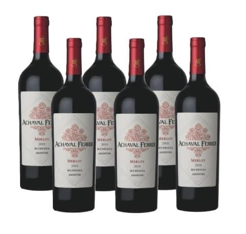 ACHAVAL FERRER MERLOT - CAJA X 6un