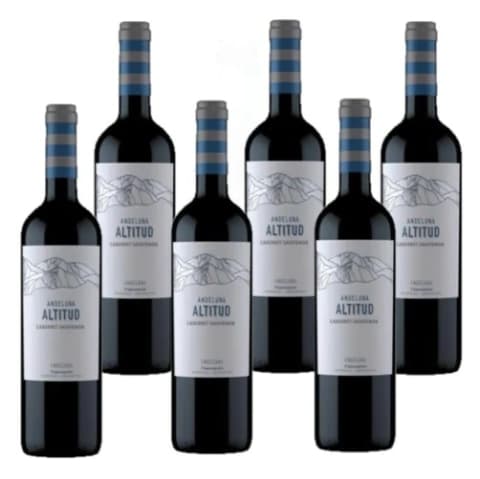 ANDELUNA ALTITUD CABERNET SAUVIGNON CAJA X 6U