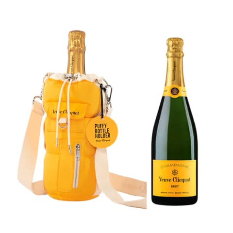 ESTUCHE VEUVE CLICQUOT PUFFY BOTTLE HOLDER BRUT X 750CC