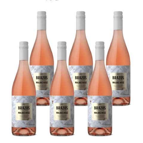 BRAZOS DE LOS ANDES MALBEC ROSE CAJA X 6 UN - ZUCCARDI