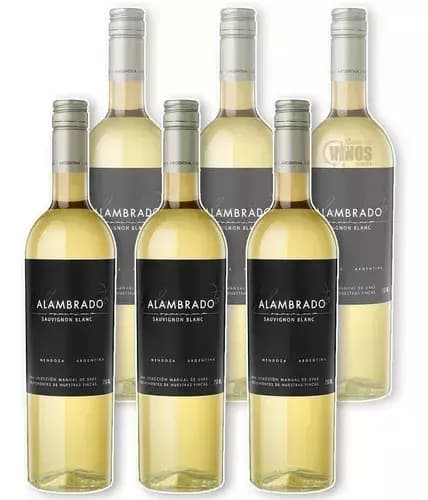 ALAMBRADO SAUVIGNON BLANC CAJA X 6 UN - BODEGA SANTA JULIA