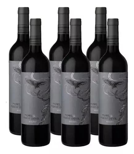 CAJA DECERO OWL & DUST DEVIL MALBEC X 6UN