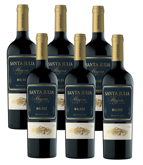 SANTA JULIA MAGNA RESERVE MALBEC - CAJA X6 UN