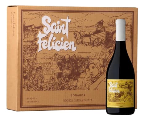 SAINT FELICIEN BONARDA CAJA x 4u