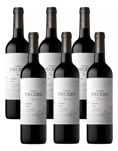 CAJA DECERO SIGNATURE MALBEC X 6UN